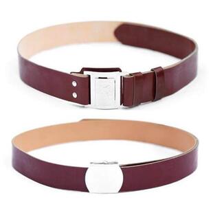 65式军装红色腰带老式裤腰带cs学生军训外腰带演出活动皮带武装带