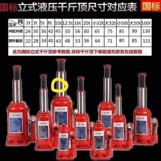液压立式千斤顶修理包2吨200吨全套油封小钢珠回油阀油压顶配件