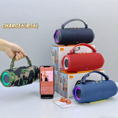 跨境爆款冲击波CHARGE6无线蓝牙音箱TWS便携桌面重低音炮礼品音箱