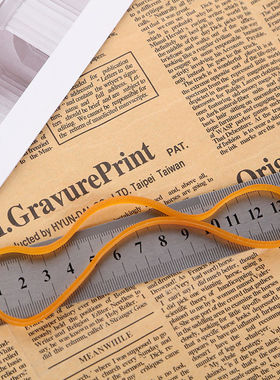 黄色一次性耐拉皮筋102*4黄绑菜捆钱耐拉不易断多用途家居