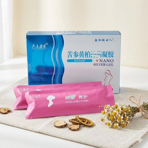 苦参黄柏凝胶 女性私处日常护理 温和清洁呵护私密处