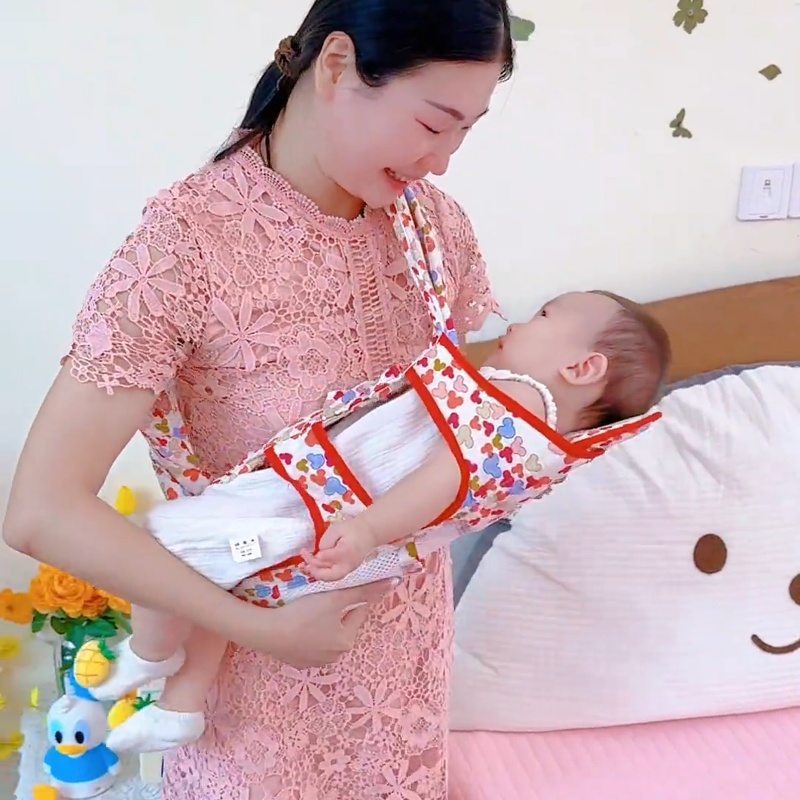 A类婴儿宝宝外出背带横抱前抱式后背前后两用抱娃神器多功能轻便