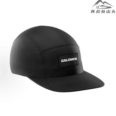 SALOMON萨洛蒙BONATTI WP FIVE P CAP户外遮阳透气越野跑五片帽