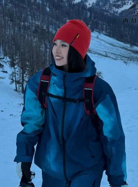 salomon萨洛蒙户外滑雪登山徒步保暖针织帽 SNOWBIRD BEANIE U