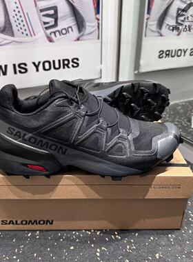 萨洛蒙SALOMON SPEEDCROSS 5舒适百搭防滑耐磨男士越野跑鞋406840
