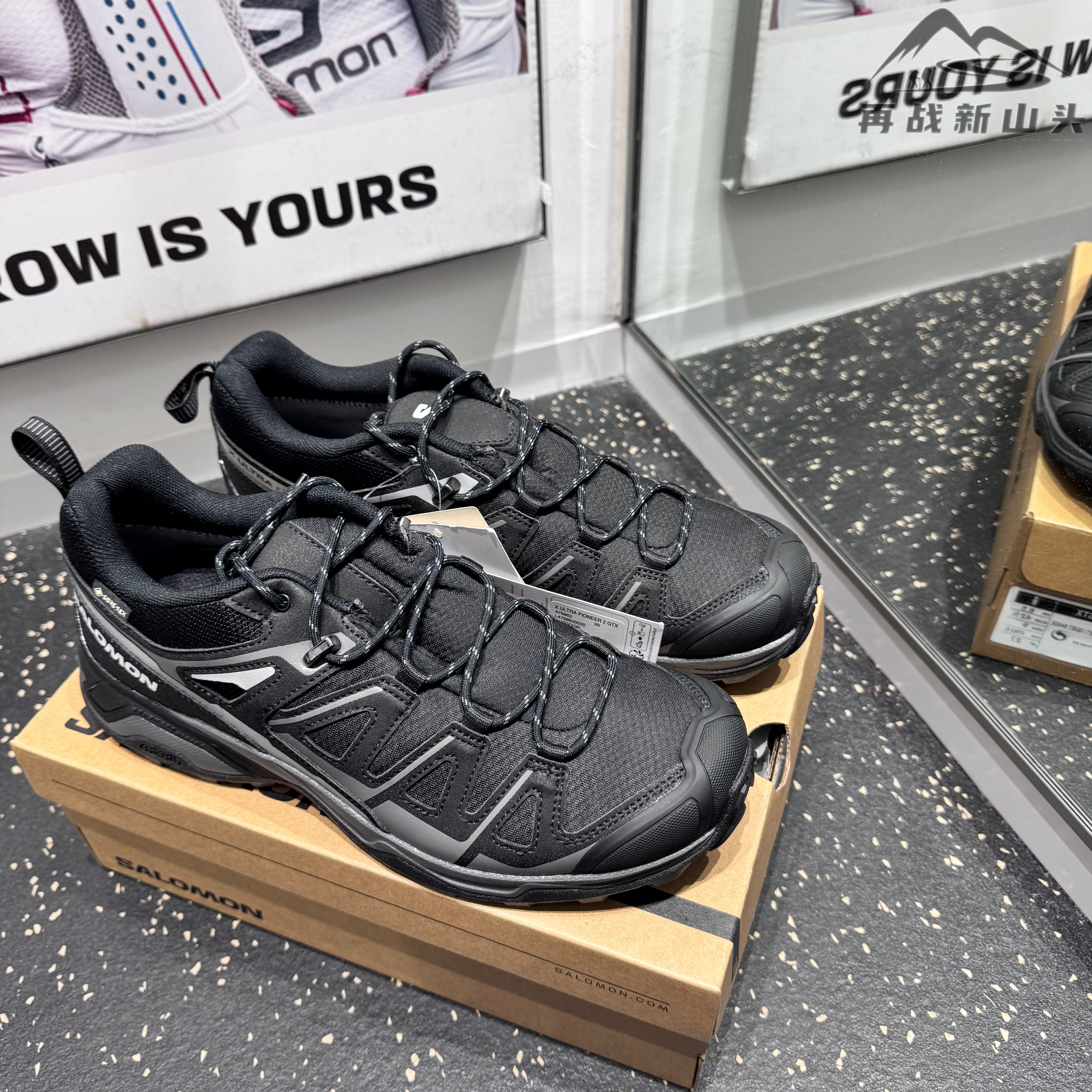 萨洛蒙户外中帮防水徒步登山鞋X ULTRA PIONEER 2 MID GTX 475836