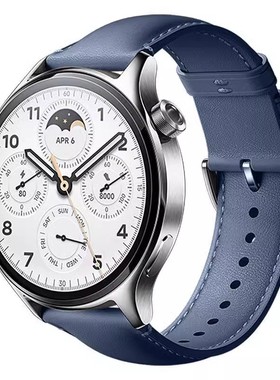 适用小米watchS2手表带小米watchS3手表真皮质表带S1pro表带Color1/2运动版22mm小米watchS4表圈牛皮防水腕带