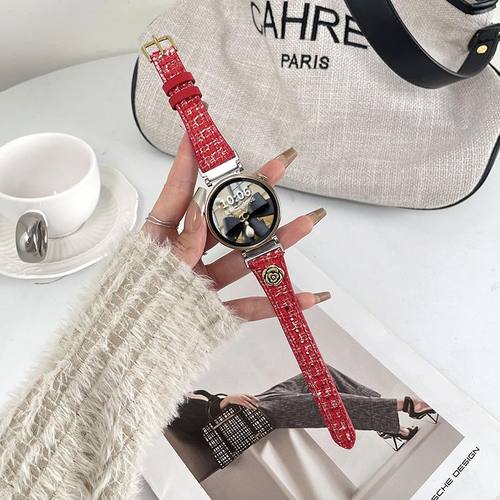 sanD-P华为gt4gt3小蛮腰毛呢表带