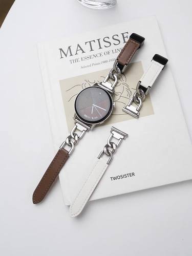 sanD-P华为gt4gt3牛仔链金属表带