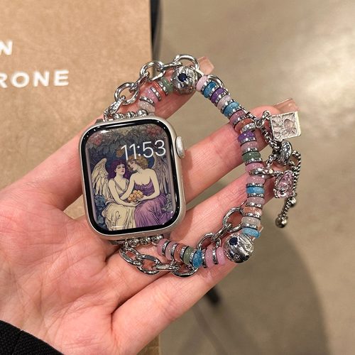 sanD-P华为fit4/3塔罗牌串珠表链