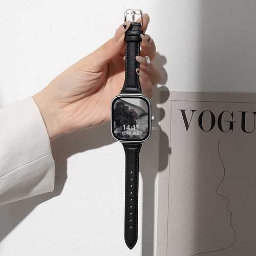 sanD-P红米watch4小蛮腰真皮表带