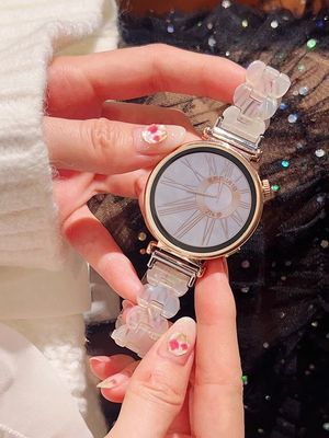 sanD-P华为gt4/gt3透明树脂表带