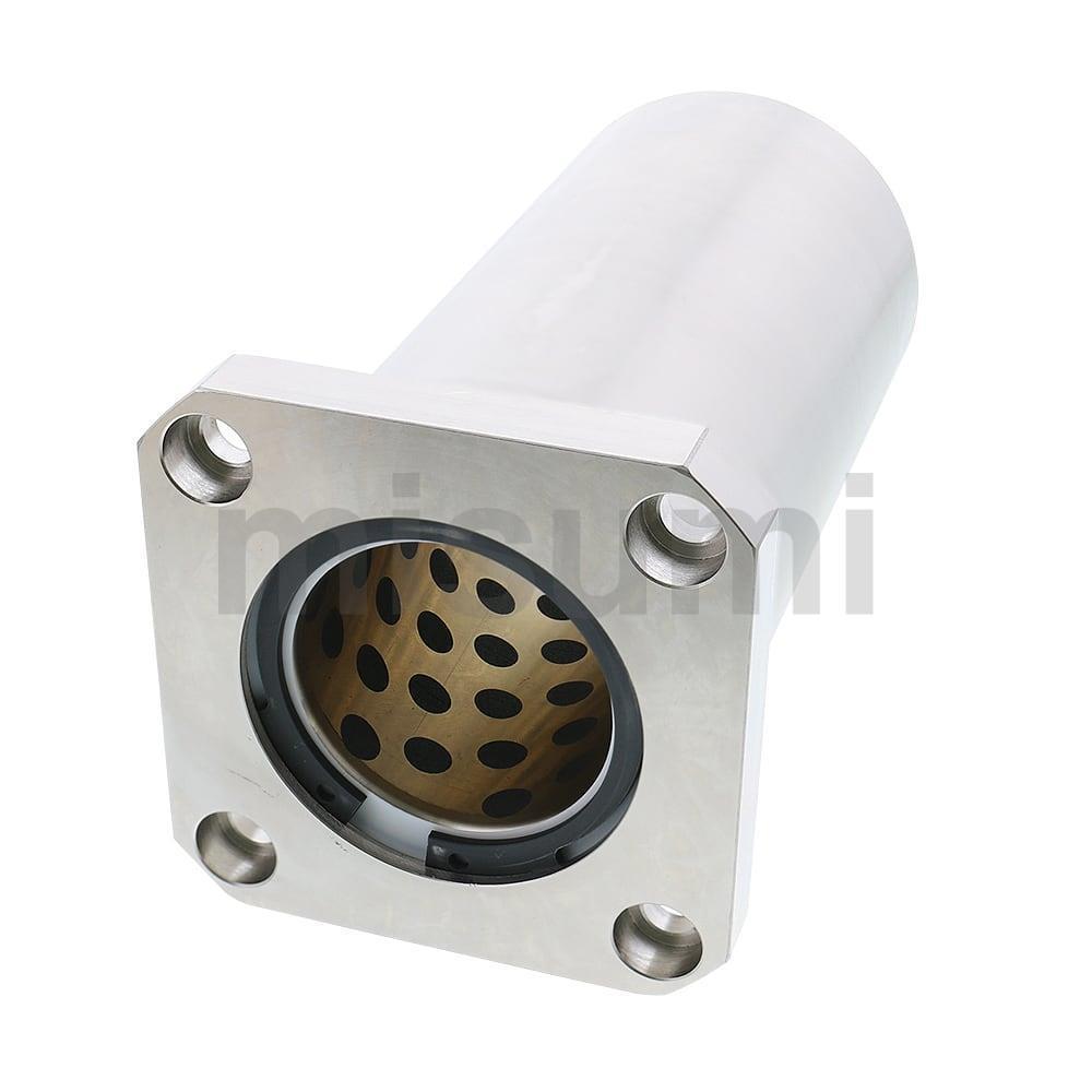 无油衬套外钢内铜 石墨铜套圆法兰 MFMS/LMF8 10 12 16 20 25