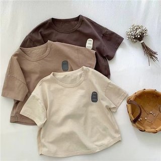 100%纯棉男童短袖T恤夏装小孩儿童宝宝洋气印花百搭休闲韩版上衣