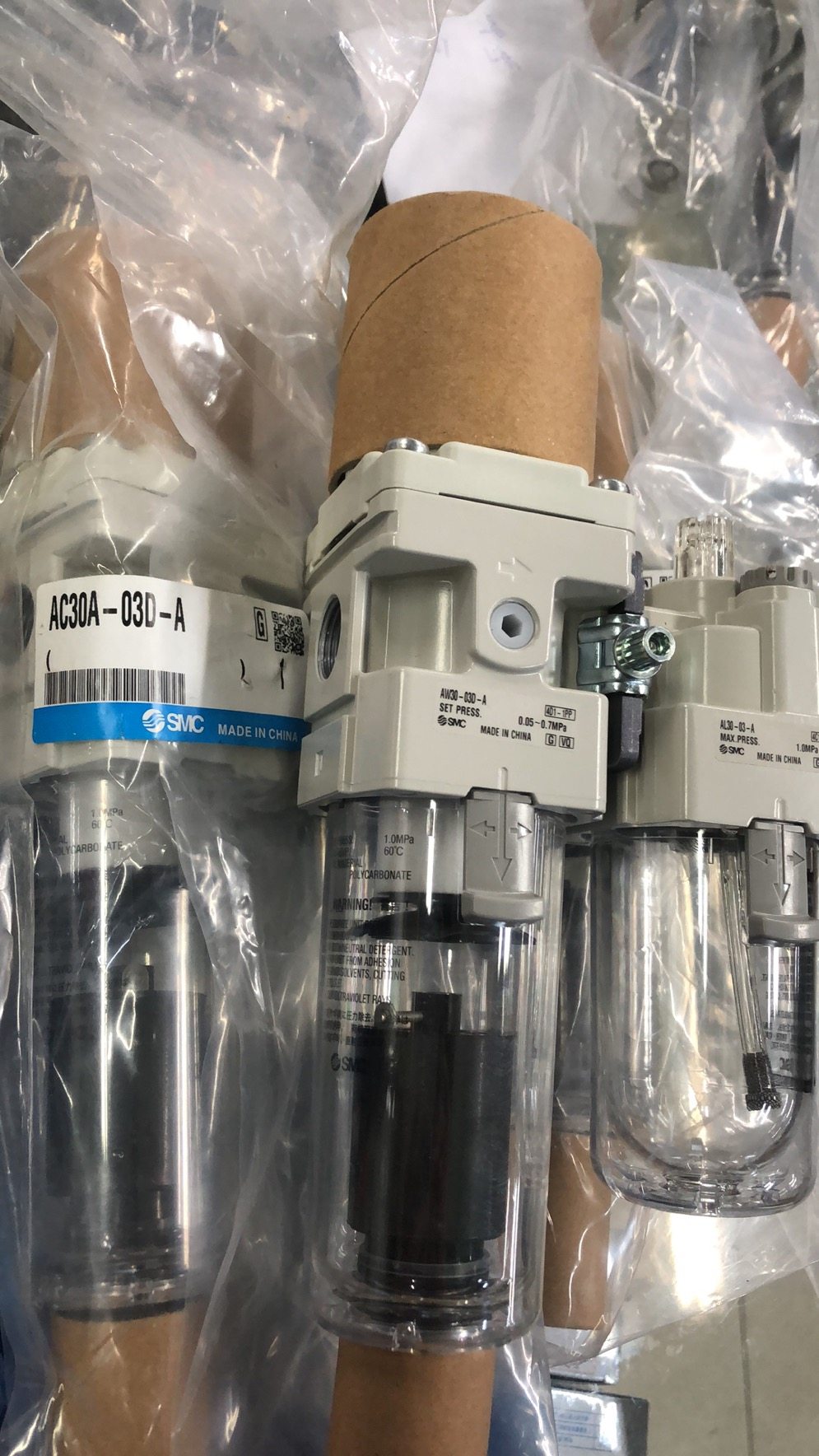 smc原装气源处理二联件ac30a-03dg-a y300-t 新款现货