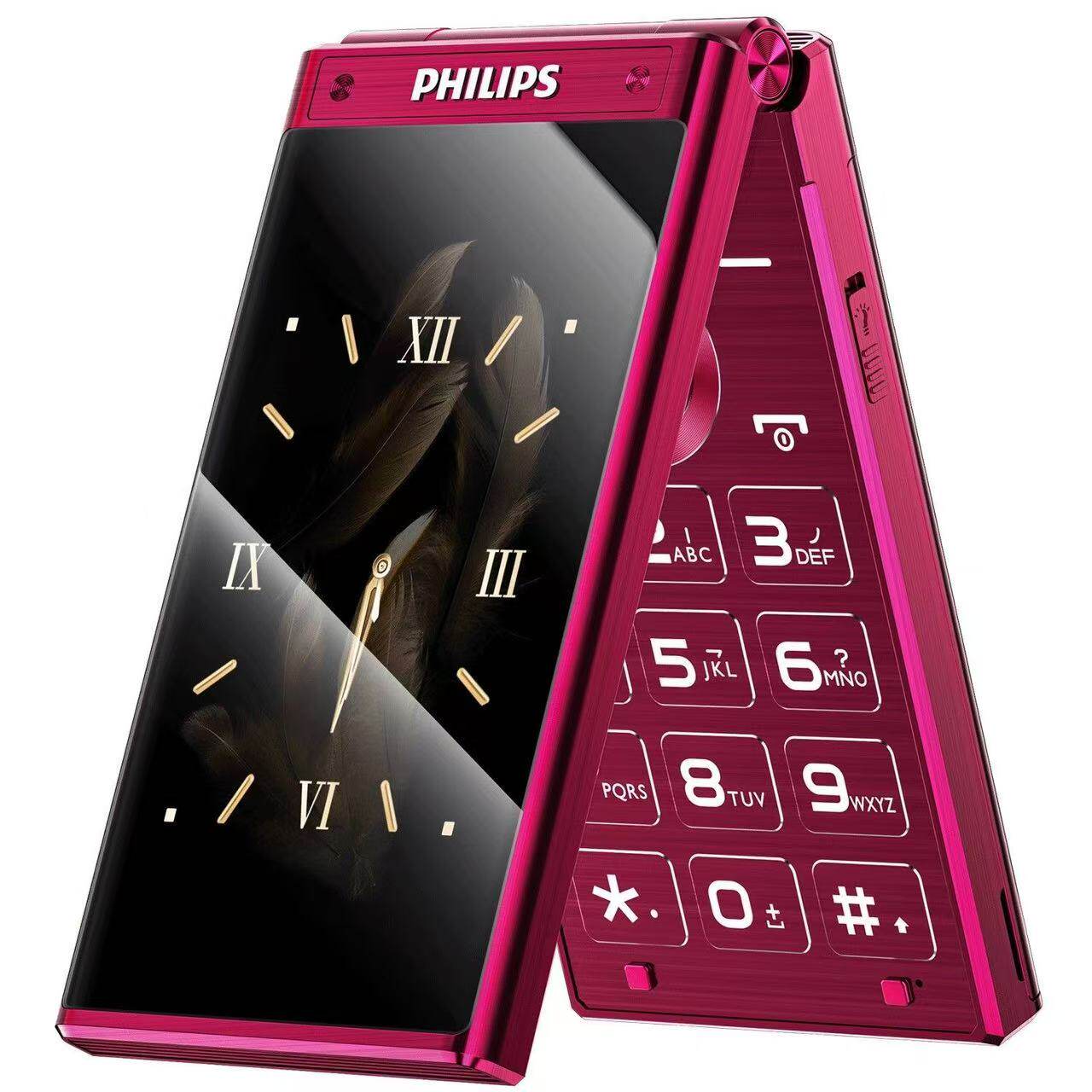 Philips/飞利浦 E6618新款4G全网通大屏大字超长待机副高老人手机