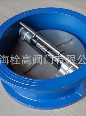 不锈钢板蝶型止回阀 H76X-16P不锈钢对夹碟型止回阀DN40-DN300