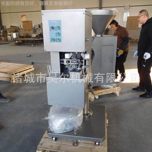 肠打一体火机肠 不锈钢全卡自动灌肠机 全自DXO动气动灌机 火腿肠