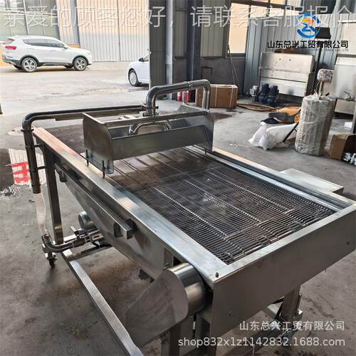机全自动淋式裹浆 糖葫喷浆MLU芦串涂巧克力机 柑橘片巧克力涂层