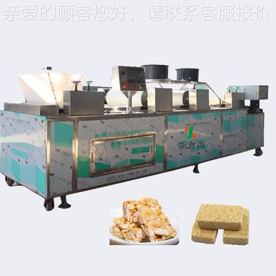 米花糖NMQ切块型机 连续给料预压多道压辊滚产压自成 量动高的切