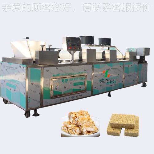 米花糖NMQ切块型机 连续给料预压多道压辊滚产压自成 量动高的切