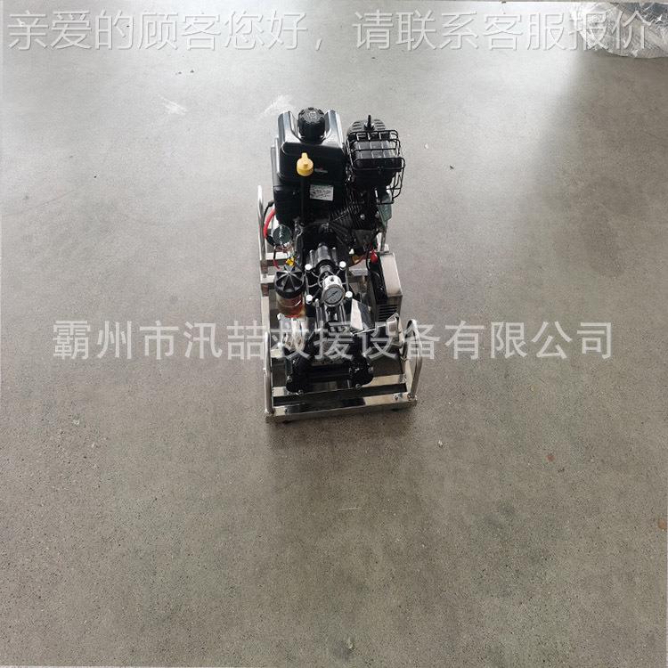 森林抢险高LRU程扬消压接力泵KD30/4.5背负式防抽水泵高高压隔膜