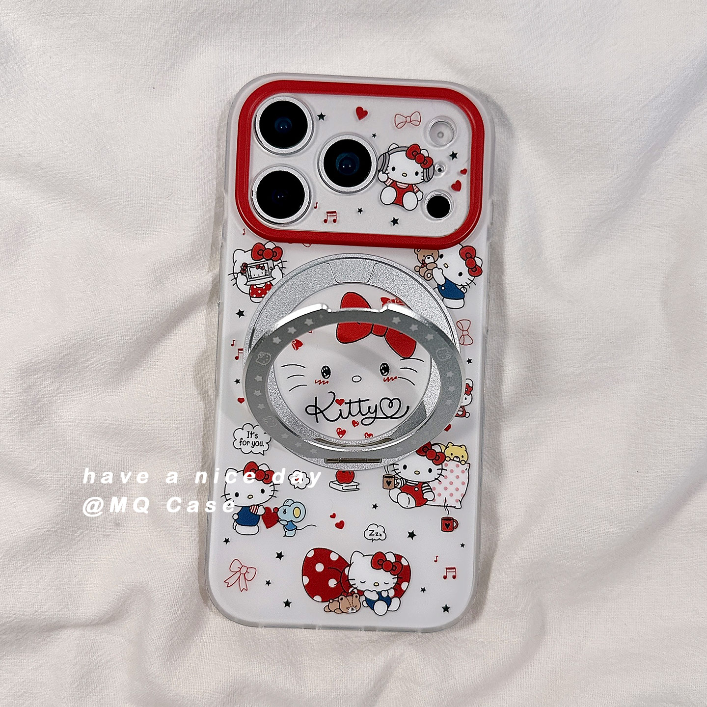 适用于iPhone亚克力可爱手机壳