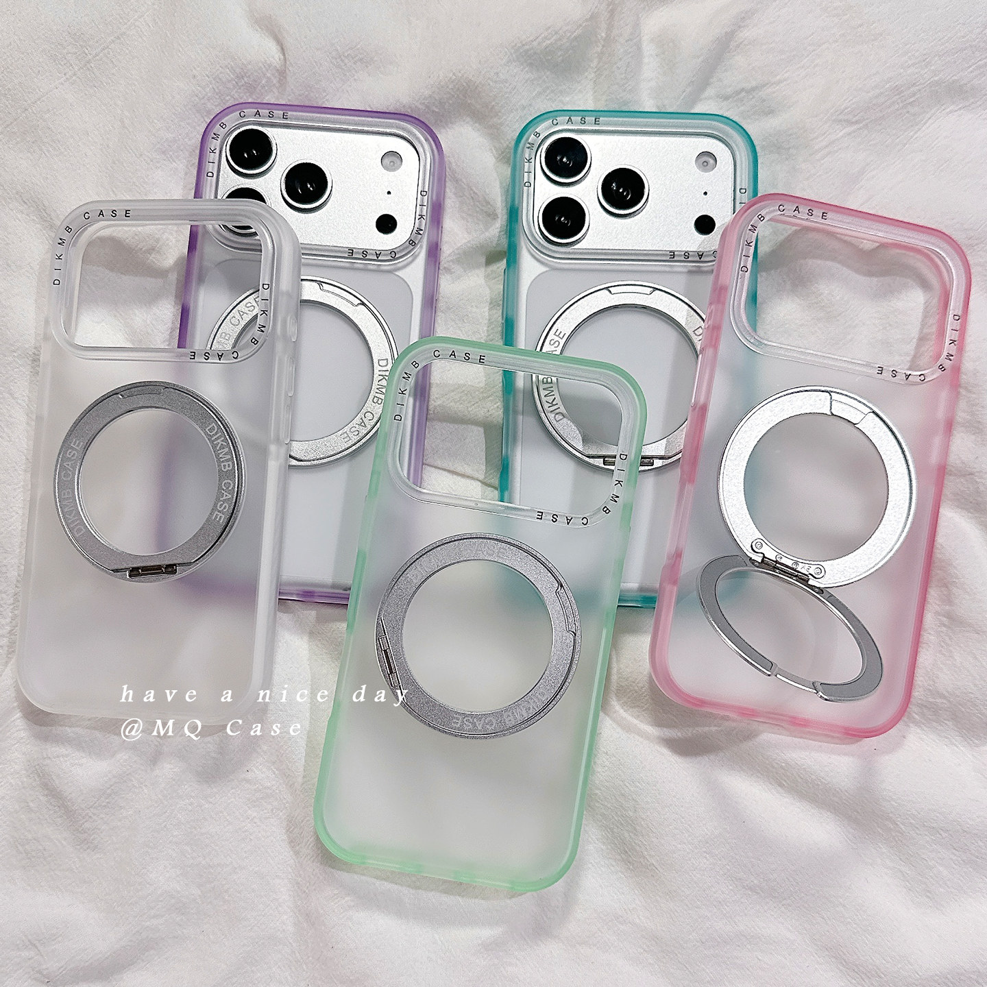 适用于iPhone简约支架手机壳