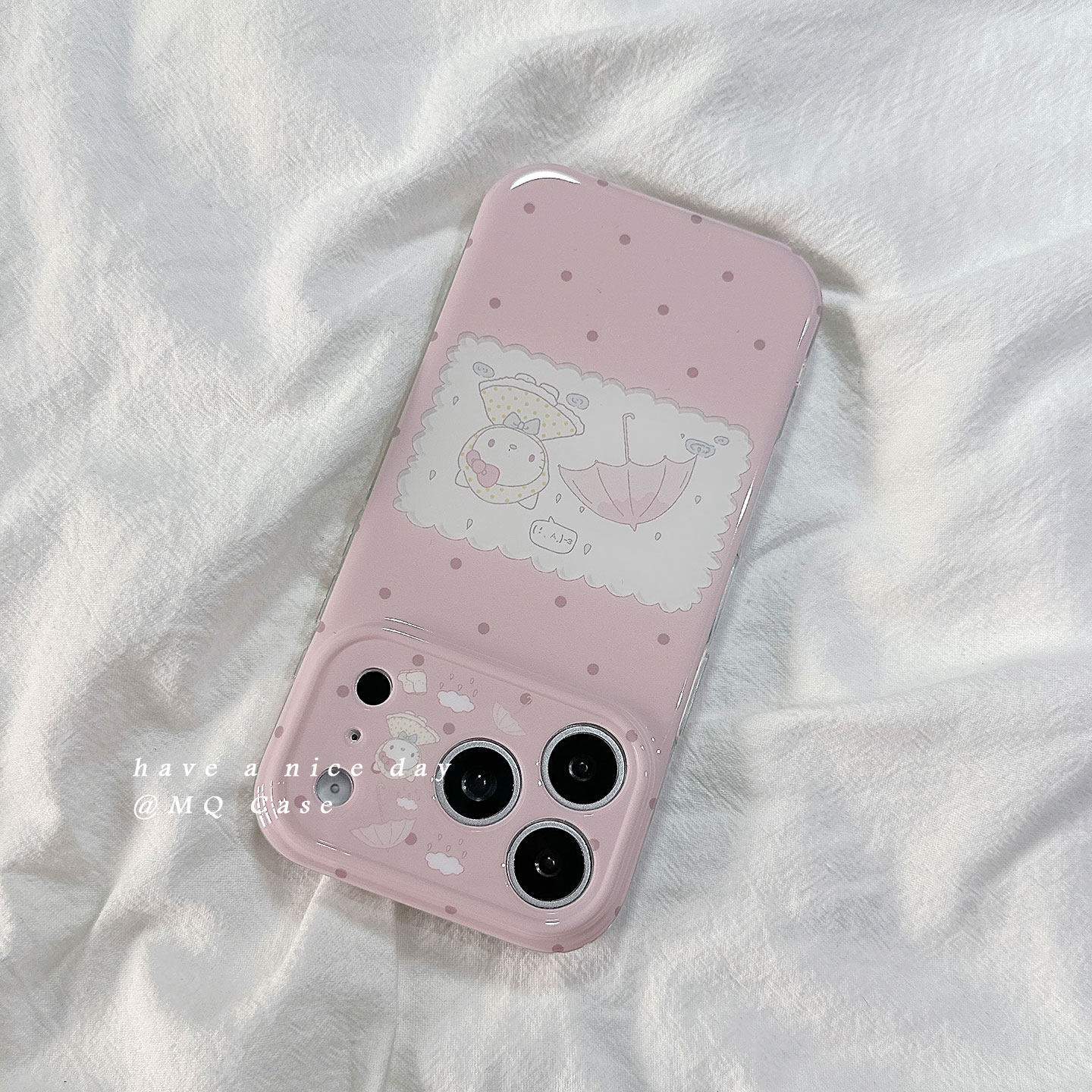 ins日韩风少女心可爱卡通适用苹果17手机壳iPhone17Promax新款16高级感15保护套13硅胶14防摔全包粉色壳女款p
