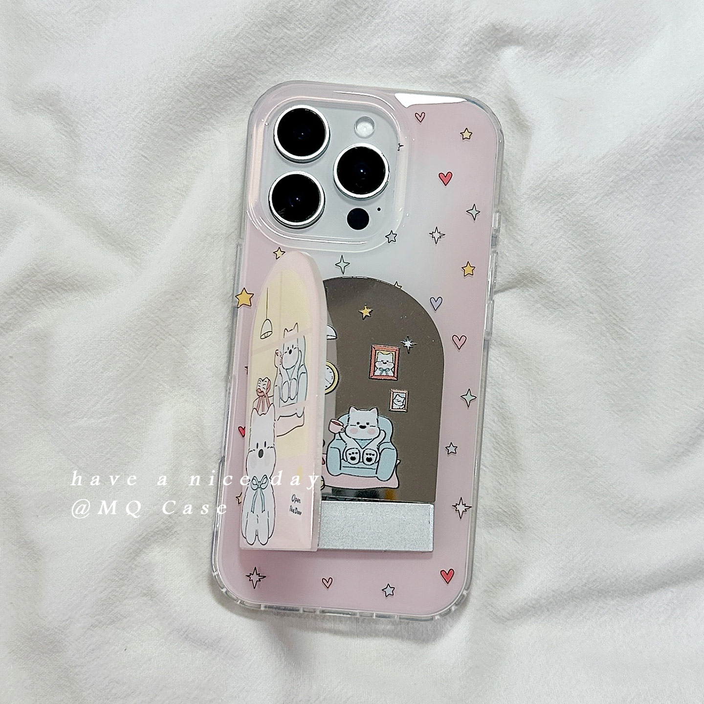 适用于iPhone亚克力卡通手机壳