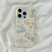 ins趣味糖果适用苹果16手机壳iPhone15Promax新款 14高级感16promax保护套硅胶防摔全包简约创意双层软壳女