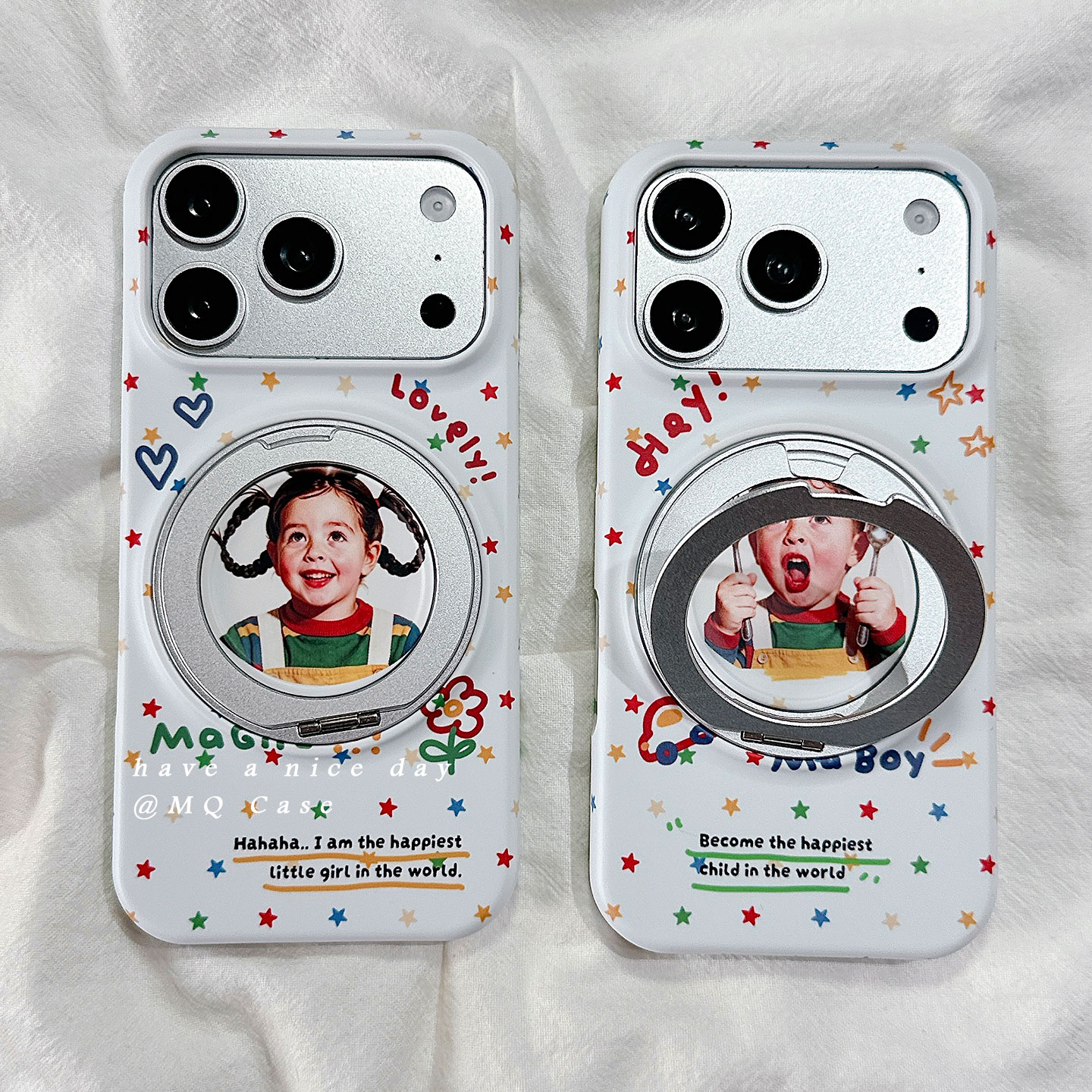 适用于iPhone菲林旋转支架手机壳