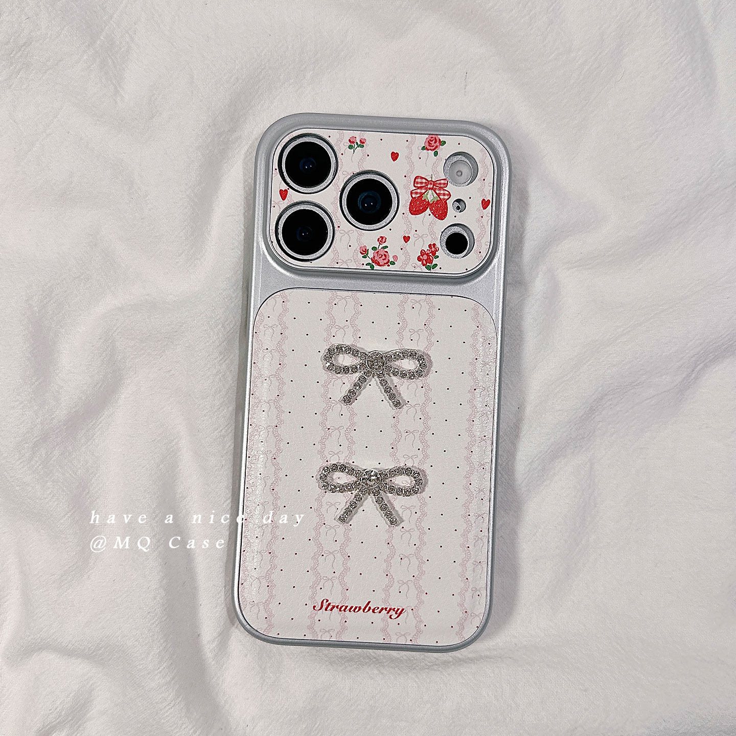 ins少女蕾丝纹蝴蝶结适用苹果17手机壳iPhone17Promax新款16高级感15保护套硅胶14防摔全包镜头女款软壳立体p,3C数码配件,手机保护套/壳,淘宝优惠券,粉丝福利购,淘宝优惠卷