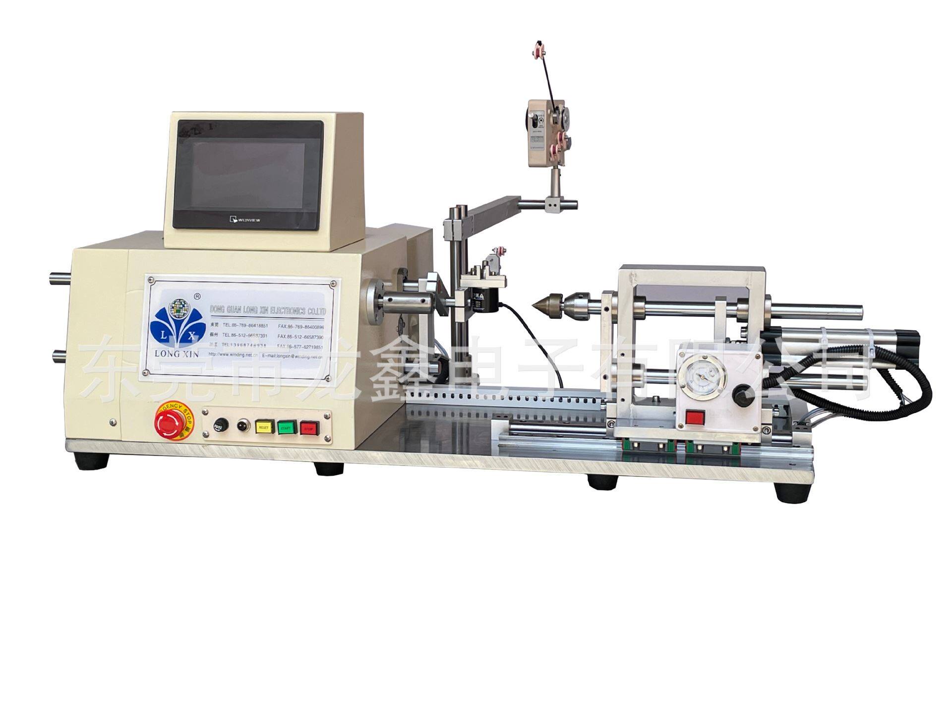 060自动精密单轴跟随排线绕线机 多层精密排线线圈绕线机