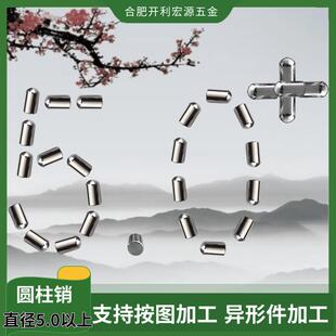 球頭PCB定位PIN直銷不銹鋼銷釘圓柱滾針銷子直徑5.0mm6.0mm8.0mm