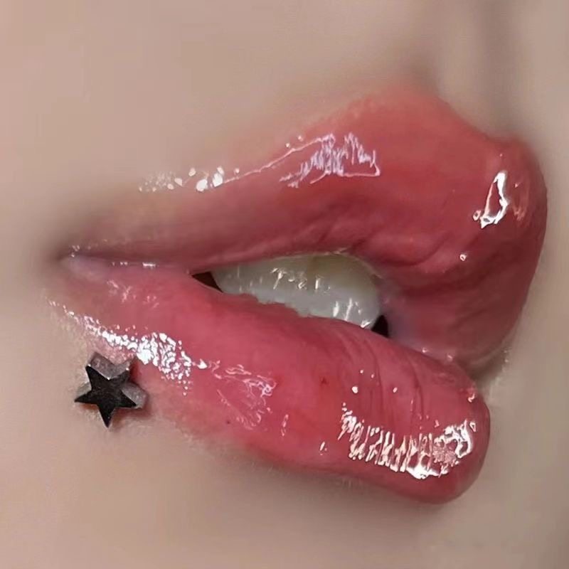 墨刺研究室 立体五角星唇钉钛钢耳骨钉甜辣妹ins星星直钉穿刺饰品,饰品/流行首饰/时尚饰品新,唇环/唇钉,淘宝优惠券,粉丝福利购,淘宝优惠卷