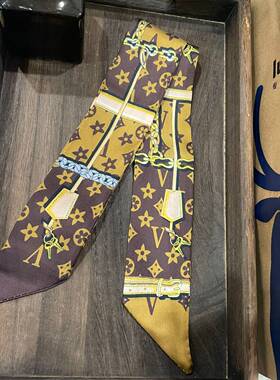 lv5&vv20绑包丝带缠包包手柄小丝巾绑手提包缠带carryall长条飘带