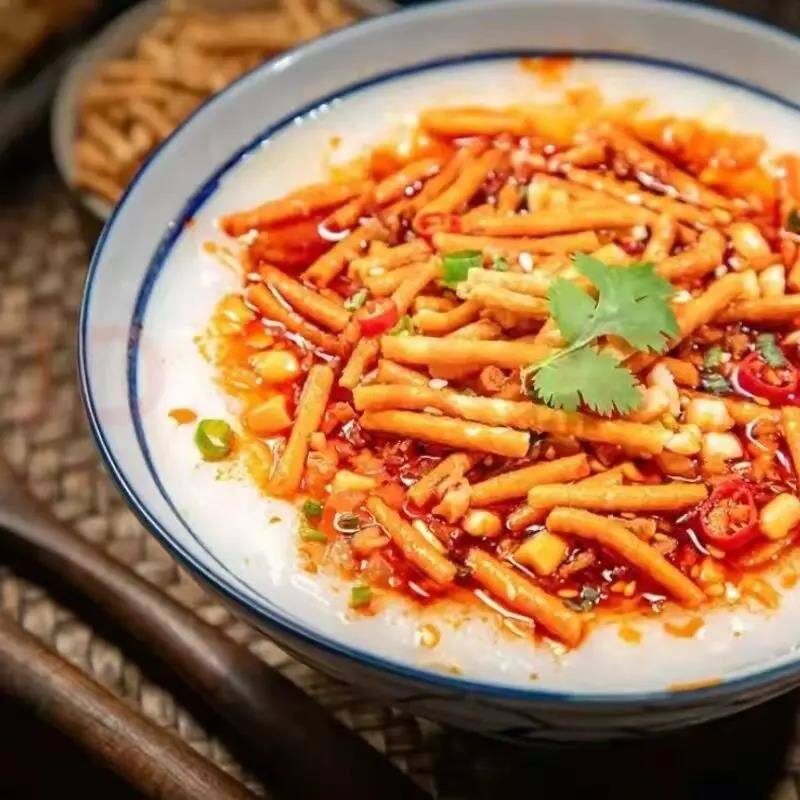 川渝传统名小吃川味油茶5袋装酥脆麻辣调料油茶油茶美食重庆油茶