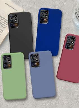 适用于中兴S30SE手机壳ZTE 8030N简约纯彩色防摔保护套全包边软壳