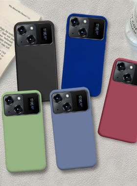 适用于百事乐L19pro手机壳L202206简约纯色防摔保护套全包边软壳