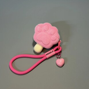 可爱植绒爪爪冰棍适用AirpodsPro2/3代苹果4代clip2华为se4耳机壳 · 植绒爪爪冰棍【单壳 Vivo tws 3e/3i/A3