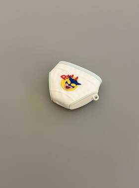 趣味恶搞小新动感超人内裤适用airpods1/2代无线蓝牙耳机套airpodspro硅胶airpods4代保护套pro2代防摔新款女