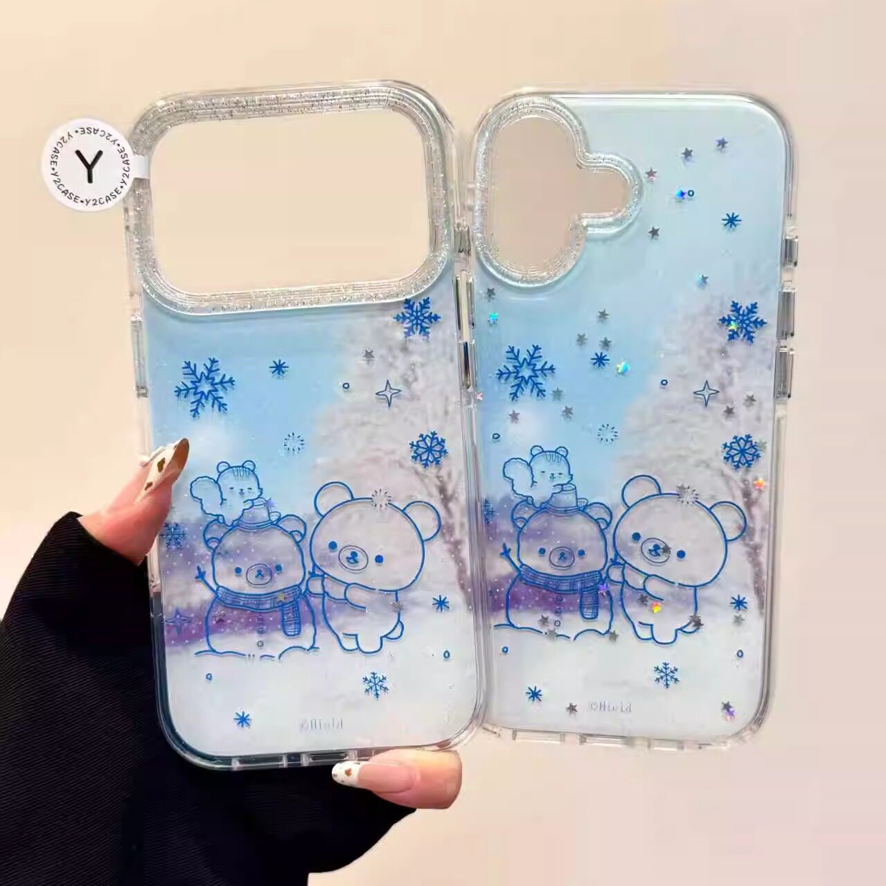 卡通可爱冬日轻松熊小松鼠适用iPhone17promax手机壳15新款17pro网红女款13创意全包防摔16pro超好看17保护套