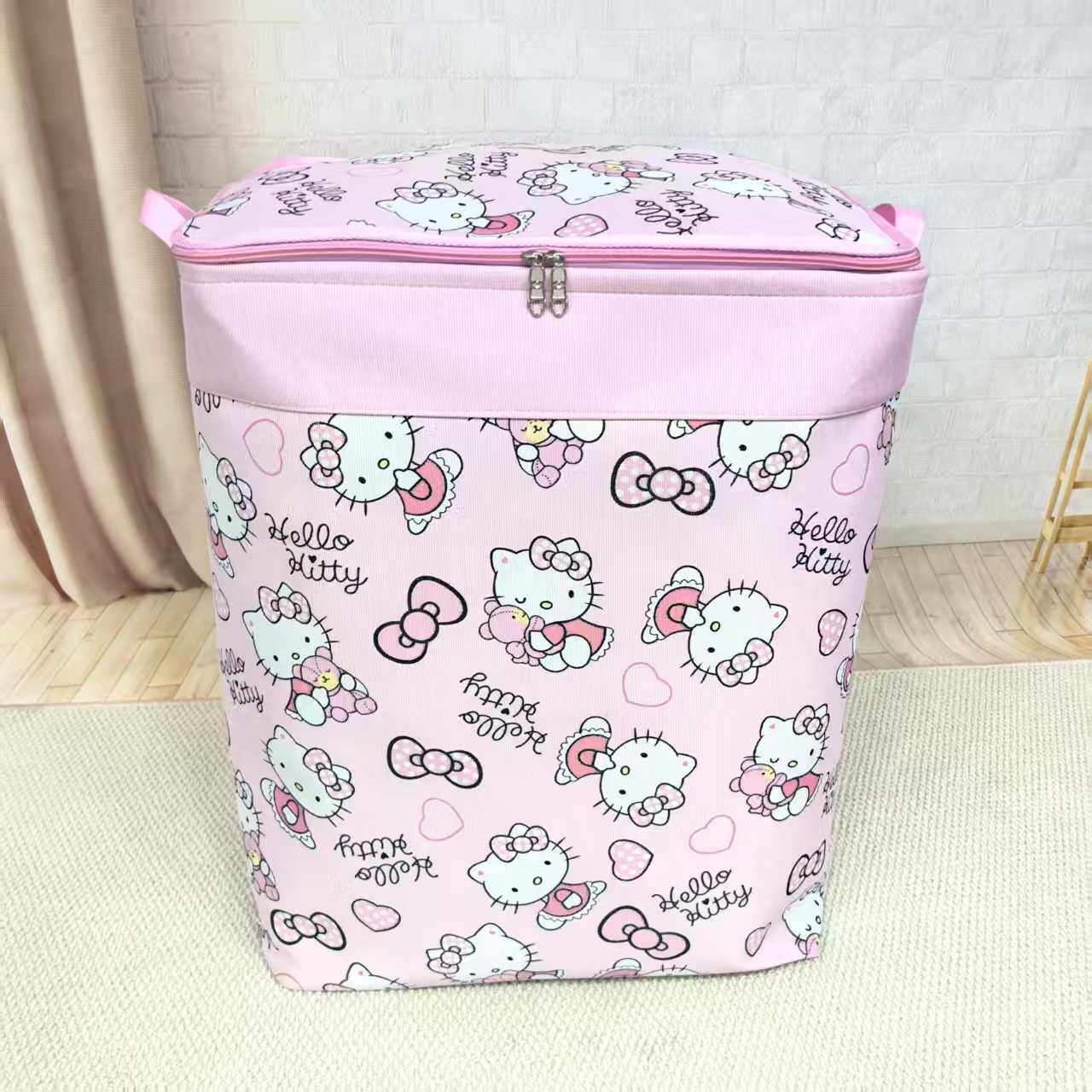 新款卡通印花收纳袋换季衣物被子整理袋宿舍搬家居家整理用袋子