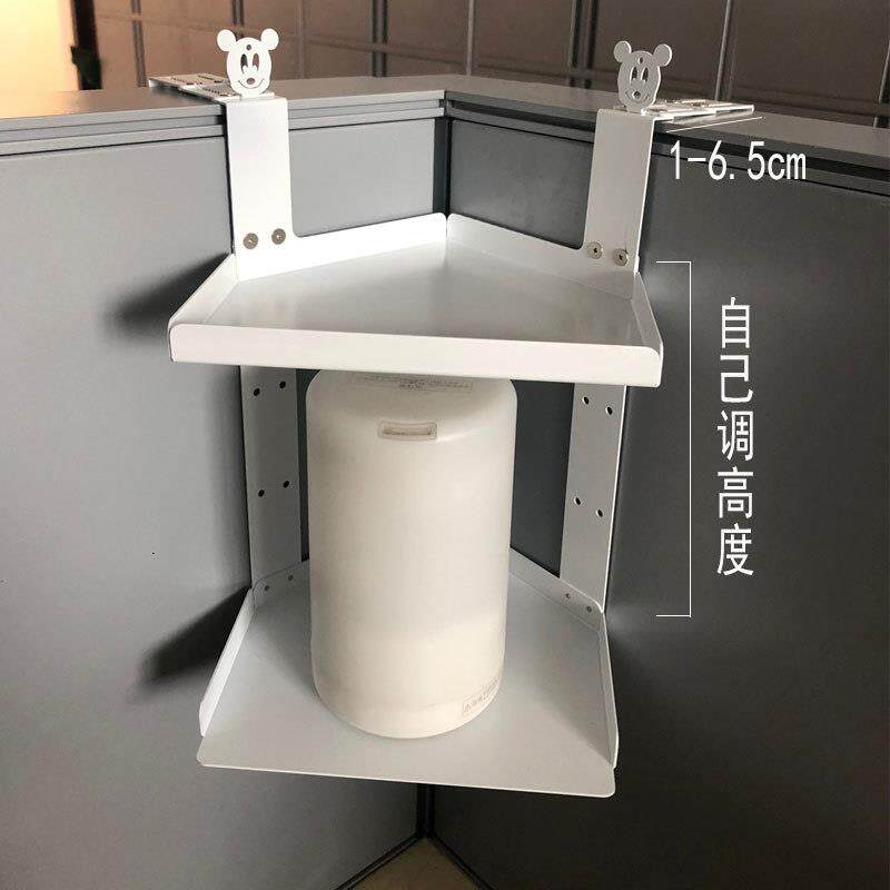 金属转角花架多层悬挂式架三角置物架免打孔创意桌面办公收纳GNMN