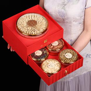 青海黑枸杞高端档次礼盒装送人干货杞子小罐装茶叶西洋参铁皮石斛