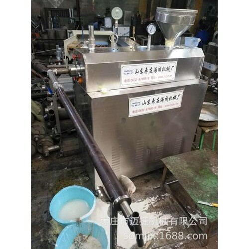 新款电控自熟式粉条机 小型食品加工设备  自熟红薯粉条机粉丝机