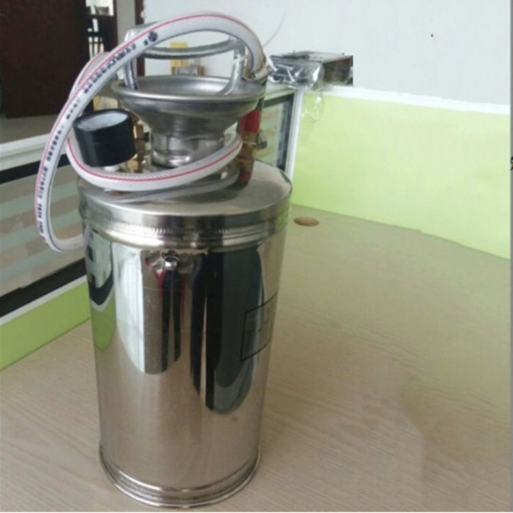 皮肤洗消器不锈钢移动气压式强酸碱洗消器化学喷溅紧急冲洗器