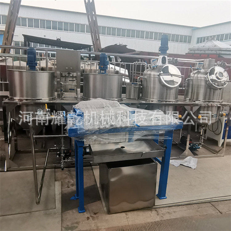 菜籽油精炼设备 精炼设备加工精炼生产线 花生油过滤提纯设备