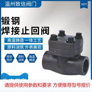 F16L H64H F04 100A105 H14H 螺纹 锻钢焊接止回阀